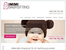 Tablet Screenshot of imimi.cz
